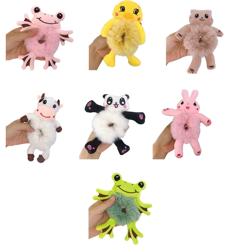 Elastic Hair Ties Cute Cartoon Panda Rabbit Ponytail Holders for Girls Teens Lovely Hair Scrunchies Supplies
Elastic Hair Ties Cute Cartoon Panda Rabbit Ponytail Holders for Girls Teens Lovely Hair Scrunchies Supplies
