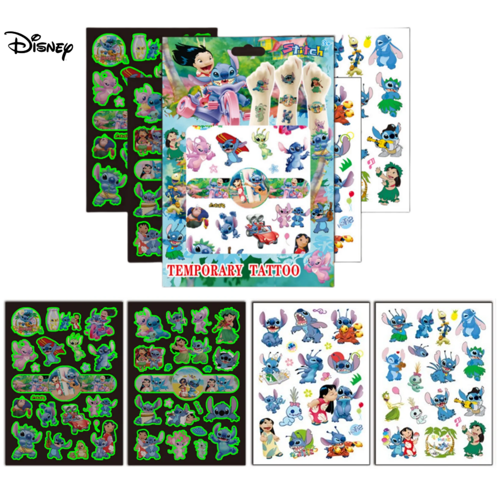 Disney Stitch Kids Temporary Tattoo Stickers Baby Girl Boy Toy Body Art Waterproof Tattoo Stickers With Gift Box
Disney Stitch Kids Temporary Tattoo Stickers Baby Girl Boy Toy Body Art Waterproof Tattoo Stickers With Gift Box