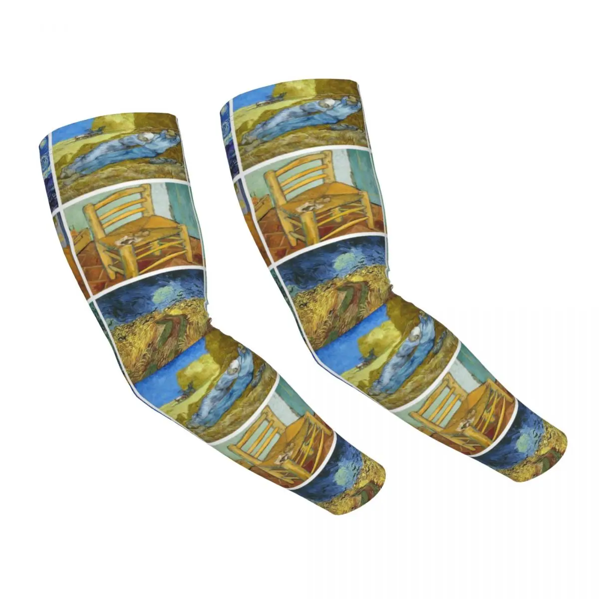 Custom Vincent Van Gogh Works Sun UV Protection Arm Sleeves Men Women Athletic Sports Art Painting Tattoo Cover Up for Driving
Custom Vincent Van Gogh Works Sun UV Protection Arm Sleeves Men Women Athletic Sports Art Painting Tattoo Cover Up for Driving