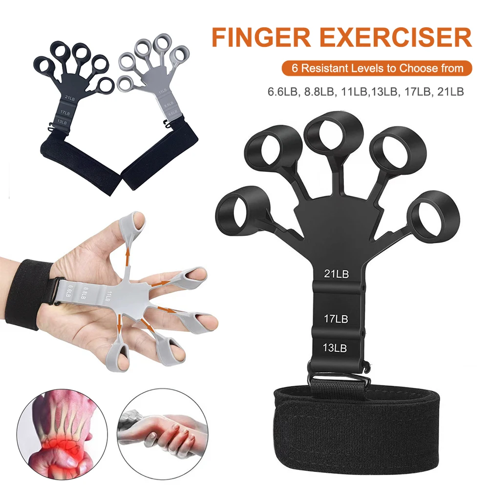 Finger Gripper Finger Exerciser Guitar Finger Exerciser 6 Resistant Levels Recovery Physical Tools Hand Strengthener For Patient
Finger Gripper Finger Exerciser Guitar Finger Exerciser 6 Resistant Levels Recovery Physical Tools Hand Strengthener For Patient