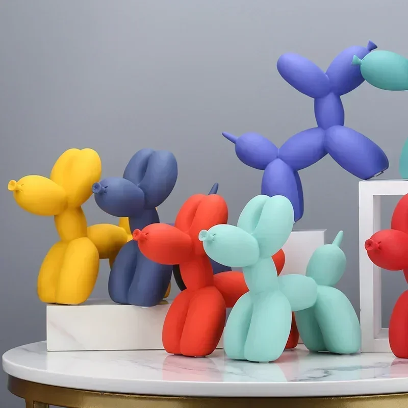 Resin Balloon Dog Decoration Sculpture Art Crafts Animal Dog Decoration Statue Christmas Gifts Home Decor Figurines for Interior
Resin Balloon Dog Decoration Sculpture Art Crafts Animal Dog Decoration Statue Christmas Gifts Home Decor Figurines for Interior