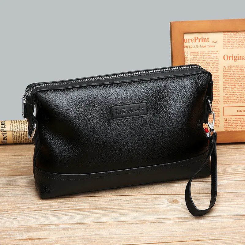 Cow Fashion Leather Bag Multifunctional Messenger Bag Leather Genuine Men's Wallet Wrist Men Bag Clutch Soft Bag Shoulder Clutch
Cow Fashion Leather Bag Multifunctional Messenger Bag Leather Genuine Men's Wallet Wrist Men Bag Clutch Soft Bag Shoulder Clutch