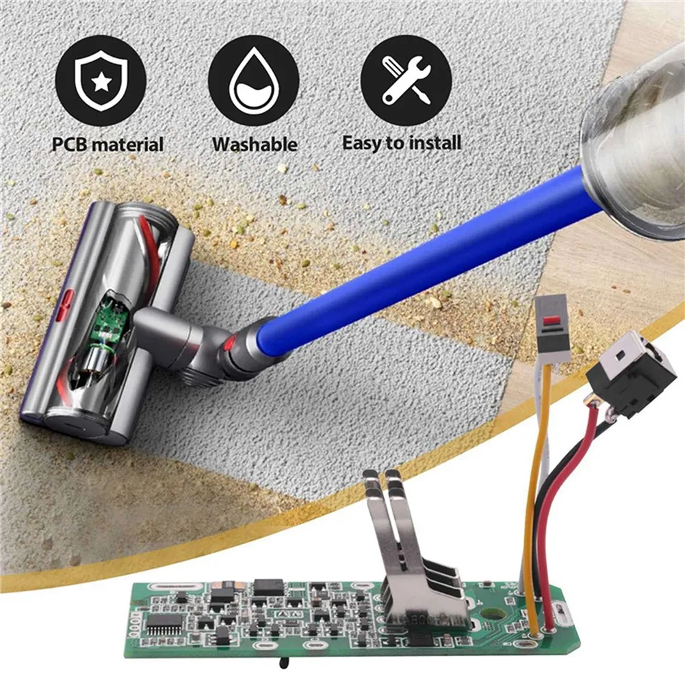 Li-Ion Battery Protection Board Charging PCB Protection Circuit Board for Dyson 21.6V V6 V7 Vacuum Cleaner
Li-Ion Battery Protection Board Charging PCB Protection Circuit Board for Dyson 21.6V V6 V7 Vacuum Cleaner