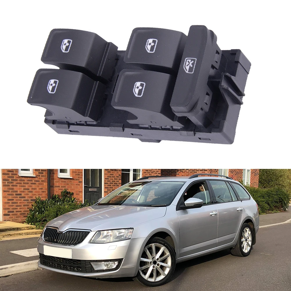 1pc Switch Repair Front Master Switch Button Fit For Skoda Octavia Fabia 5E0959857A ABS Black Front Window Master Control Switch
1pc Switch Repair Front Master Switch Button Fit For Skoda Octavia Fabia 5E0959857A ABS Black Front Window Master Control Switch
