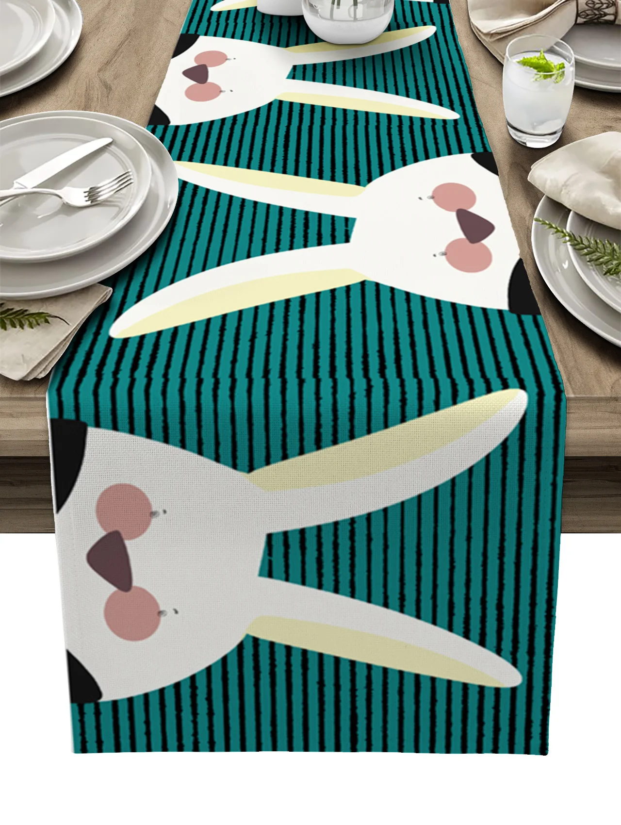 Подстилка-салфетка с изображением кролика в стиле граффити, праздничный обеденный стол, наволочки для домашвечерние ринки, свадебного стол...
Подстилка-салфетка с изображением кролика в стиле граффити, праздничный обеденный стол, наволочки для домашвечерние ринки, свадебного стол...