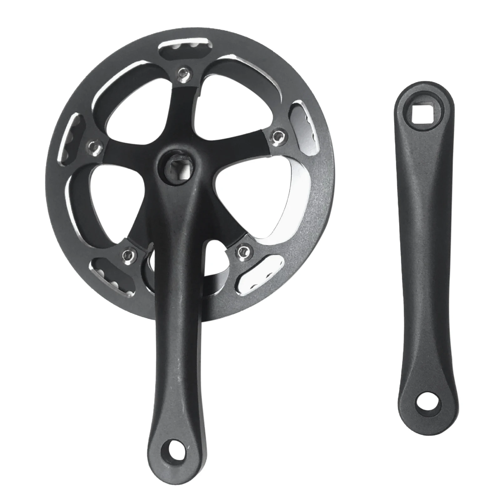 44T With Crankarm Narrow Wide Tooth Fixed Gear For Mountain Bicycle Universal Replacement Part Bike Crankset Strong Round Shape
44T With Crankarm Narrow Wide Tooth Fixed Gear For Mountain Bicycle Universal Replacement Part Bike Crankset Strong Round Shape