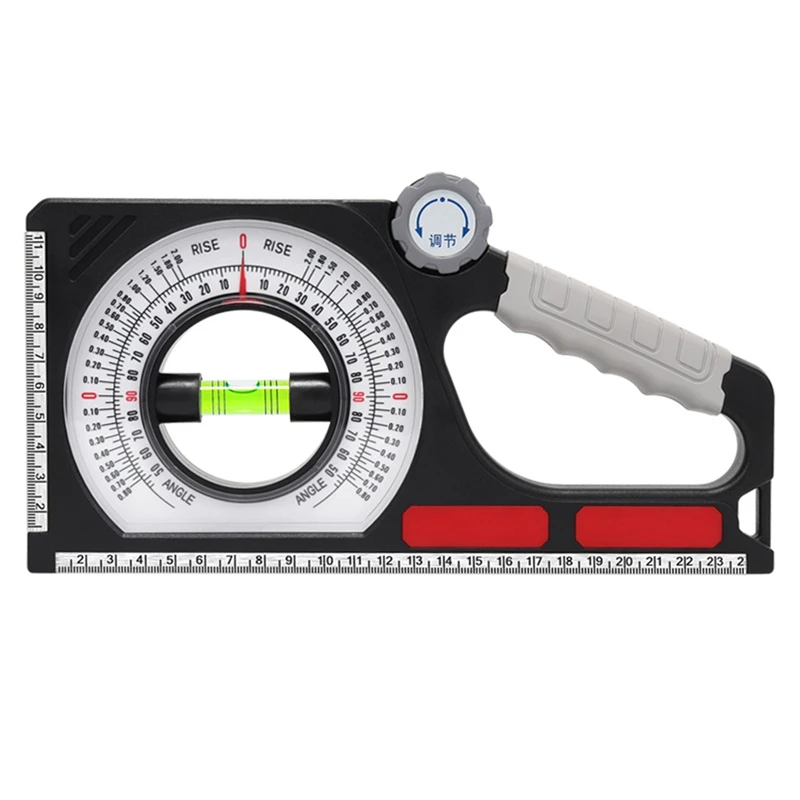 1 PCS Pitch Gauge Multi Function Slope Gauge Construction Engineering 130° Angle Finder With Carabiner
1 PCS Pitch Gauge Multi Function Slope Gauge Construction Engineering 130° Angle Finder With Carabiner