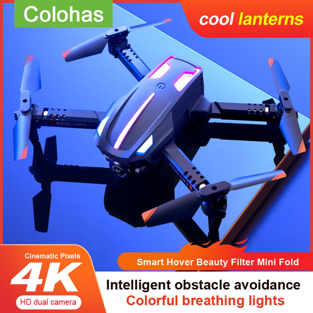 Дрон 4K Профессиональная HD камера Wifi FPV фиксированная высота мини с светодиодный складные препятствия избегание Квадрокоптер дистанционное управление игрушки
Дрон 4K Профессиональная HD камера Wifi FPV фиксированная высота мини с светодиодный складные препятствия избегание Квадрокоптер дистанционное управление игрушки