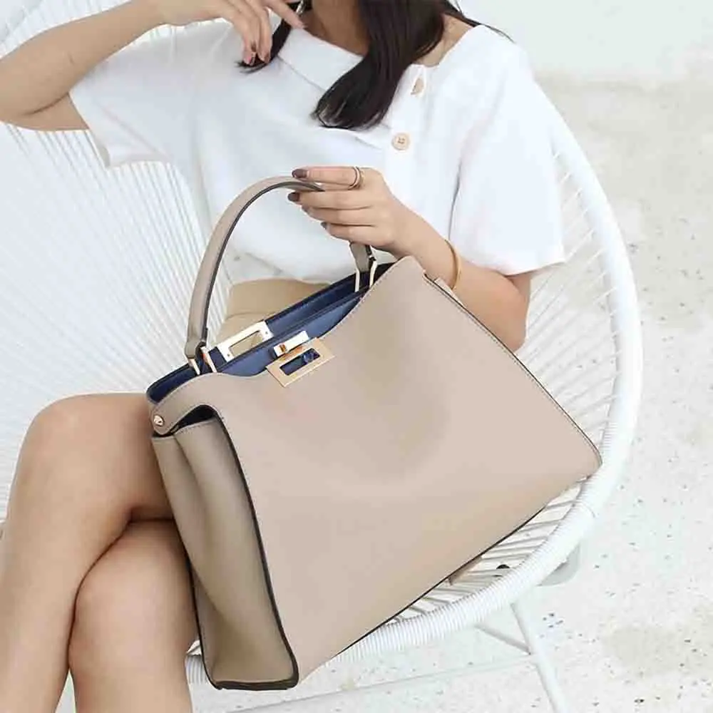 Motingsome Genuine Leather Woman Shoulder Bag Cowhide Luxury Designer Bags 2022 Trend New Autumn and Winter Ladies Daily Handbag
Motingsome Genuine Leather Woman Shoulder Bag Cowhide Luxury Designer Bags 2022 Trend New Autumn and Winter Ladies Daily Handbag