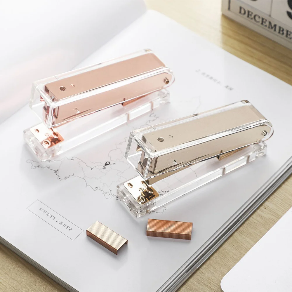 1pc Transparent Stapler Staple Remover Stationery 24/6 Binder Clips and Paper Clip Office Supplies Set Office Desk Accessories
1pc Transparent Stapler Staple Remover Stationery 24/6 Binder Clips and Paper Clip Office Supplies Set Office Desk Accessories