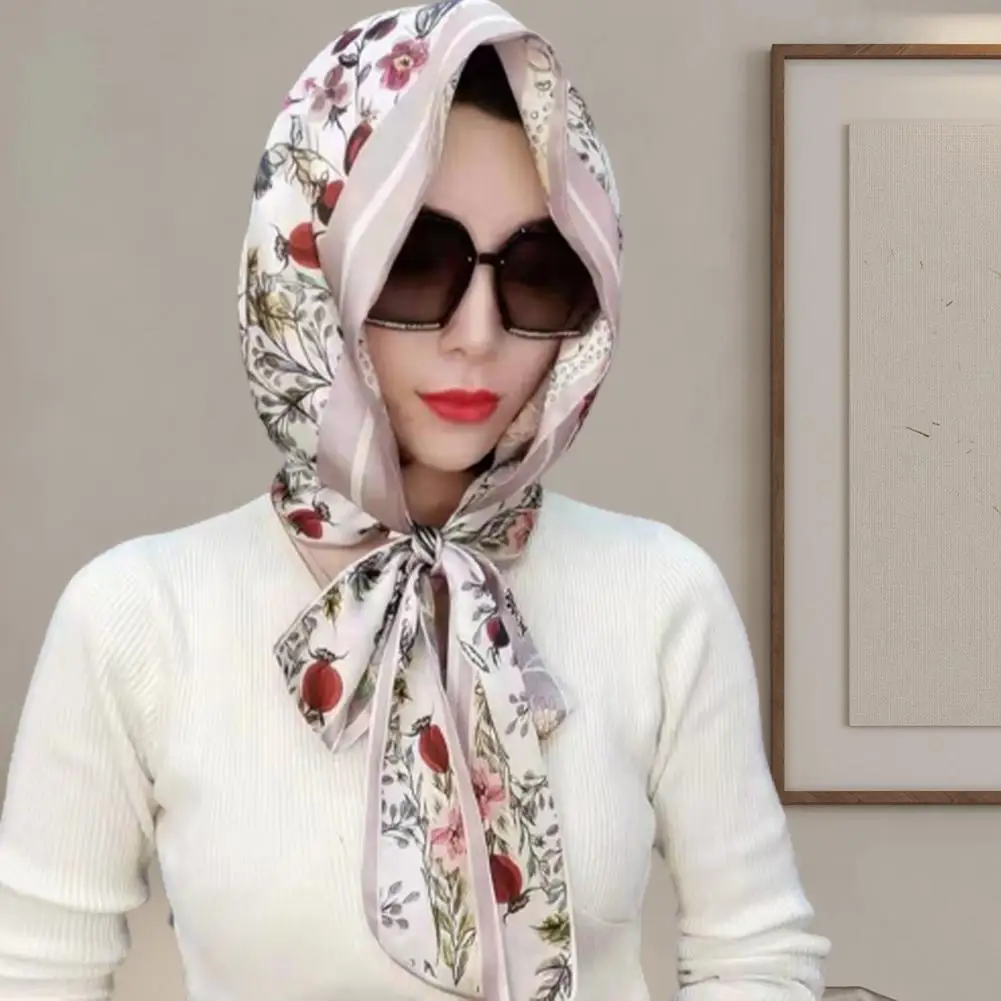 Stylish Cashew Nut Print Full Cover Turban Hat Headdress Turban Hat Floral Print Faux Silk Sunscreen Shawl Daily Wear
Stylish Cashew Nut Print Full Cover Turban Hat Headdress Turban Hat Floral Print Faux Silk Sunscreen Shawl Daily Wear