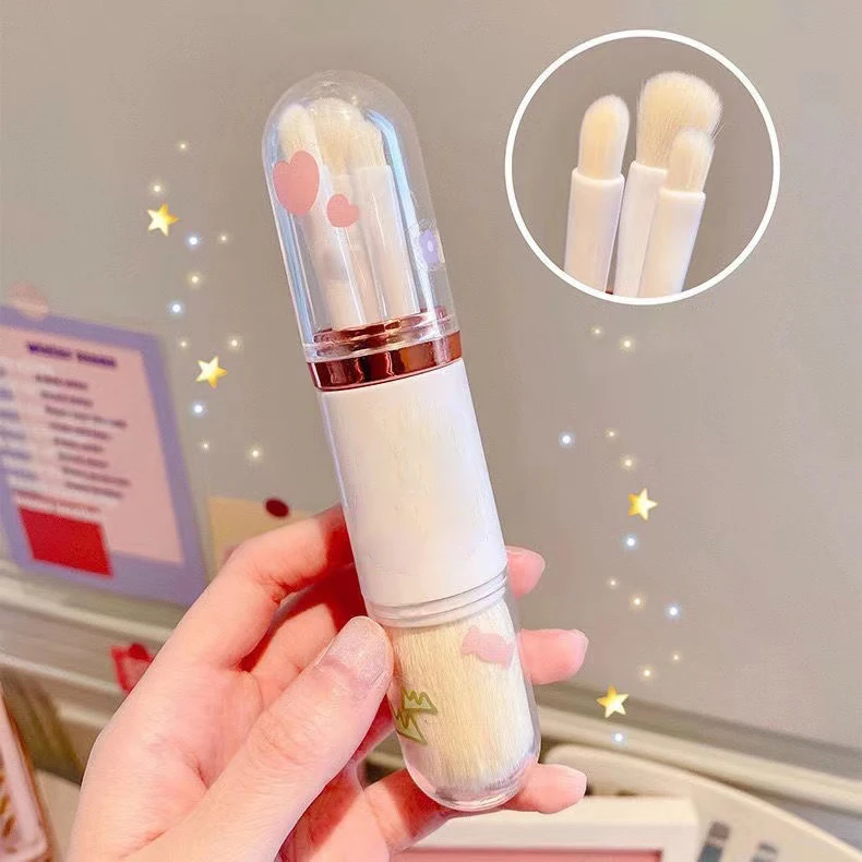 1 PC Four-in-one Makeup Brush Beauty Tool Mini Eye Brush Skin Tone Retractable Makeup Brush Portable Makeup Brush
1 PC Four-in-one Makeup Brush Beauty Tool Mini Eye Brush Skin Tone Retractable Makeup Brush Portable Makeup Brush