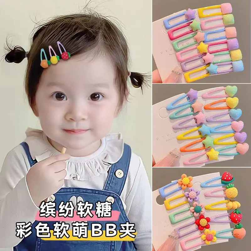 2023 New Colorful Small Hairpin Children's Edge Clip Candy Love Lovely Hairpin Girls' Broken Hairpin Baby Hairpin Headwear 
2023 New Colorful Small Hairpin Children's Edge Clip Candy Love Lovely Hairpin Girls' Broken Hairpin Baby Hairpin Headwear