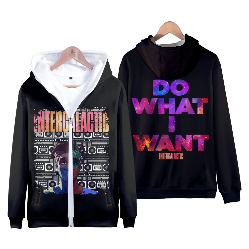 Entergalactic Zipper Hoodies 3D Unisex Fashion Long Sleeve Hooded Sweatshirt Casual Streetwear Zip Up Clothes
Entergalactic Zipper Hoodies 3D Unisex Fashion Long Sleeve Hooded Sweatshirt Casual Streetwear Zip Up Clothes