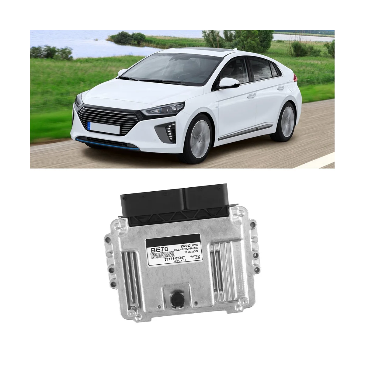 39111-03347 Car Engine Computer Board ECU MEG17.9.12.1 BE70 Electronic Control Unit for Hyundai 3911103347 
39111-03347 Car Engine Computer Board ECU MEG17.9.12.1 BE70 Electronic Control Unit for Hyundai 3911103347
