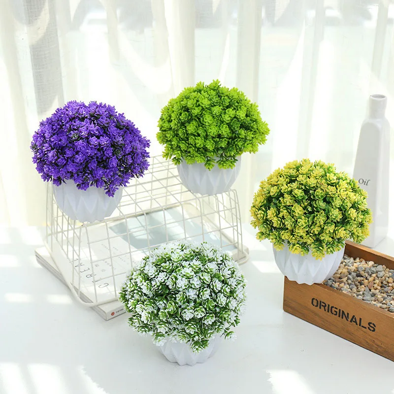 New Simulation Plant Milan Ball Bonsai Fake Flower Artificial Creative Home Decoration White European Simulation Flower
New Simulation Plant Milan Ball Bonsai Fake Flower Artificial Creative Home Decoration White European Simulation Flower