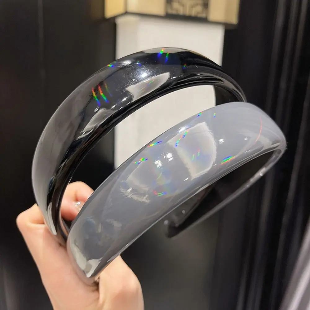 Korean Retro Elegant PU Sponge Headband Laser Wide Hair Hoop Bezel Fashion Hairband Washing Face Headwear For Women
Korean Retro Elegant PU Sponge Headband Laser Wide Hair Hoop Bezel Fashion Hairband Washing Face Headwear For Women