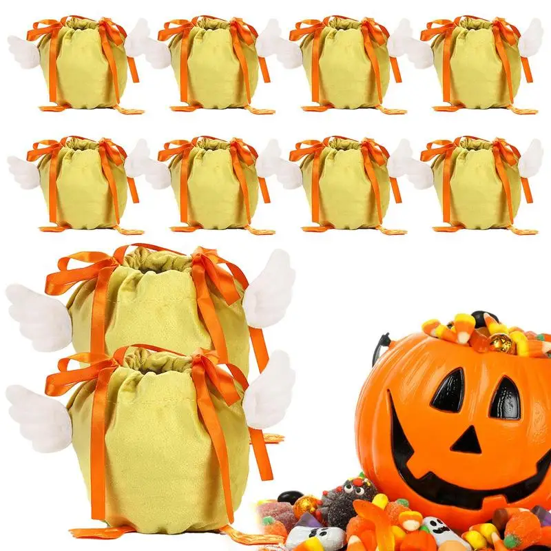 Velvet Duckling Bags Halloween Decorations 10Pcs Halloween Gift Bags Gift Wrap Bags Birthday Party Favors Supplies Biscuit 
Velvet Duckling Bags Halloween Decorations 10Pcs Halloween Gift Bags Gift Wrap Bags Birthday Party Favors Supplies Biscuit