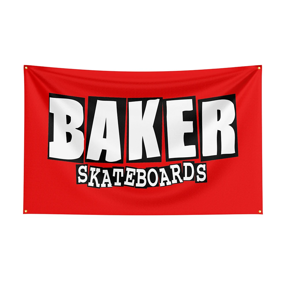 90x50cm Baker Flag Polyester Printed Skateboards Banner For Decor Flag Decor,flag Decoration Banner Flag Banner 
90x50cm Baker Flag Polyester Printed Skateboards Banner For Decor Flag Decor,flag Decoration Banner Flag Banner