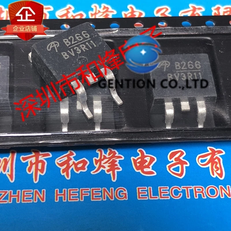 10PCS B266 AOB266 TO-263 60V 18A in stock 100% new and original 
10PCS B266 AOB266 TO-263 60V 18A in stock 100% new and original