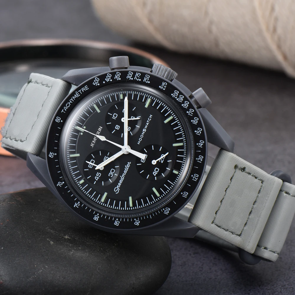 New Couple Watch Multifunction Plastic Case Weight Moon Watches For Men swatch Ladies Business Chronograph Explore Planet Clock
New Couple Watch Multifunction Plastic Case Weight Moon Watches For Men swatch Ladies Business Chronograph Explore Planet Clock