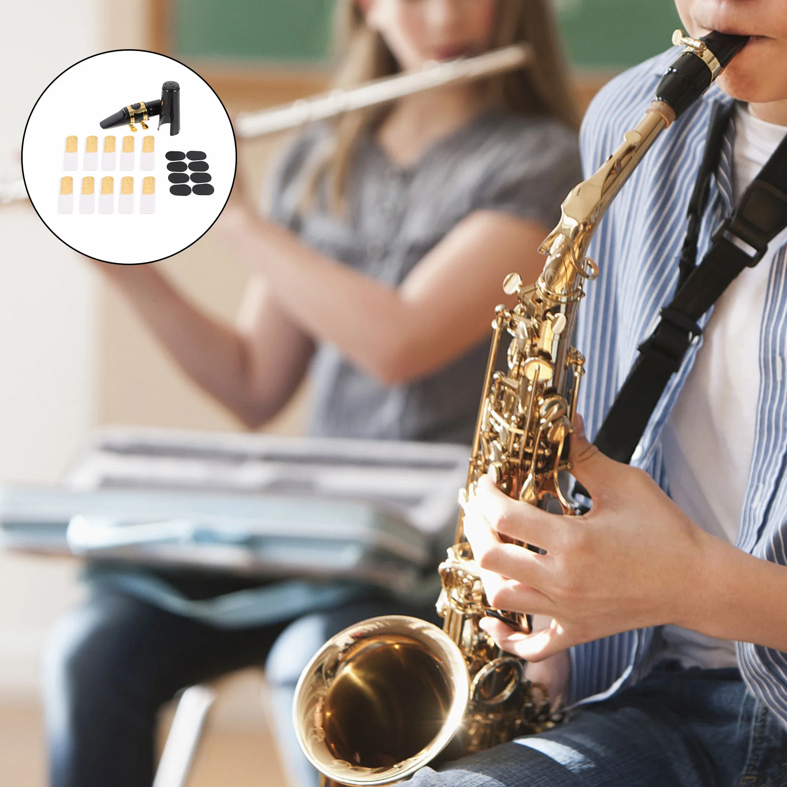 Saxophone Replacement Reeds Parts Accessories Sax Cushions Pads Alto Musical Instrument Repalcement Mouth
Saxophone Replacement Reeds Parts Accessories Sax Cushions Pads Alto Musical Instrument Repalcement Mouth