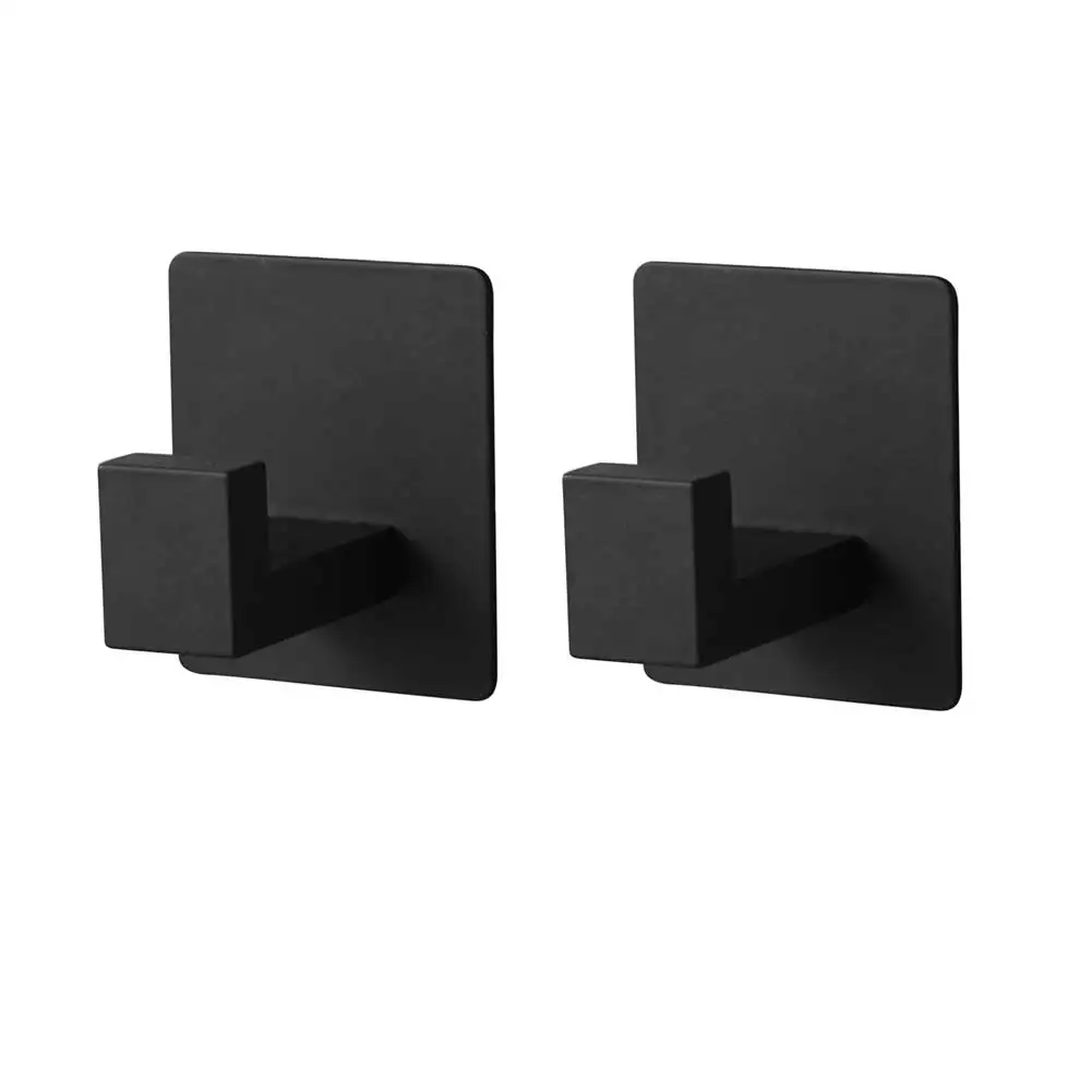 2 Pcs Hooks Wall Hooks Wall Mount Baking Finish Baking Varnish Finish Bathroom Bedroom Black Heavy Duty & Durable
2 Pcs Hooks Wall Hooks Wall Mount Baking Finish Baking Varnish Finish Bathroom Bedroom Black Heavy Duty & Durable