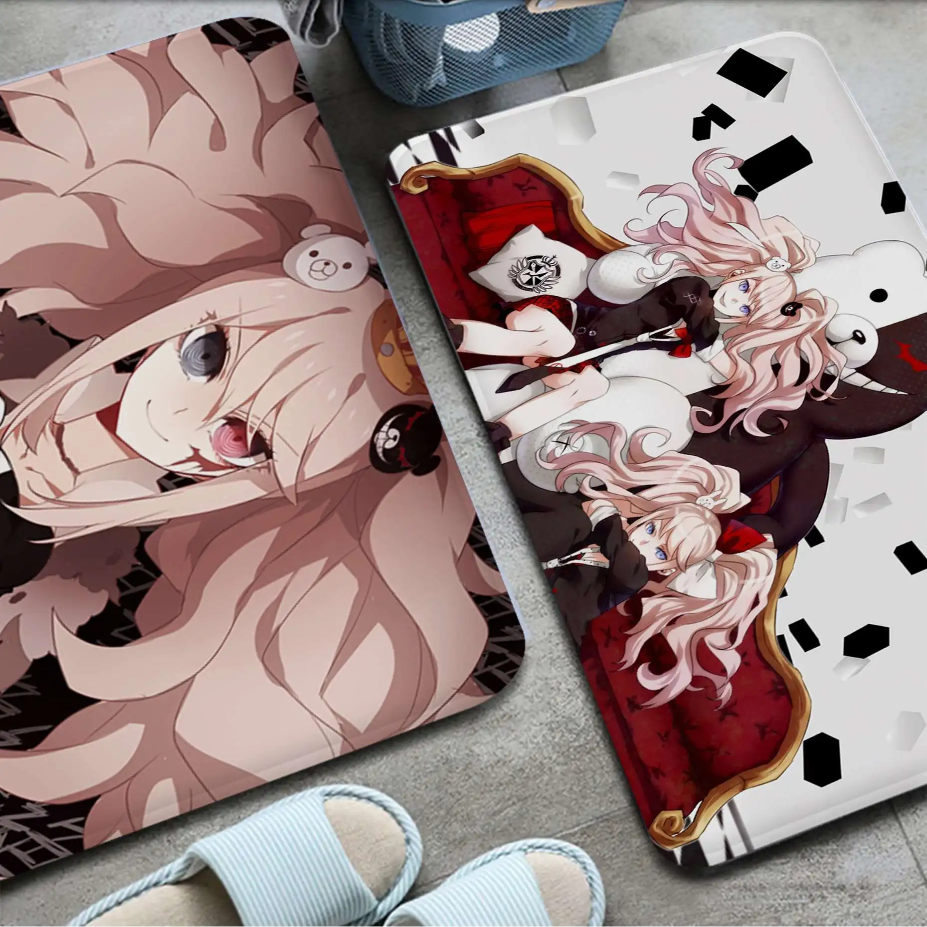Danganronpa Girl Enoshima Junko Printed Flannel Floor Mat Bathroom Decor Carpet Non-Slip For Living Room Kitchen Welcome Doormat
Danganronpa Girl Enoshima Junko Printed Flannel Floor Mat Bathroom Decor Carpet Non-Slip For Living Room Kitchen Welcome Doormat