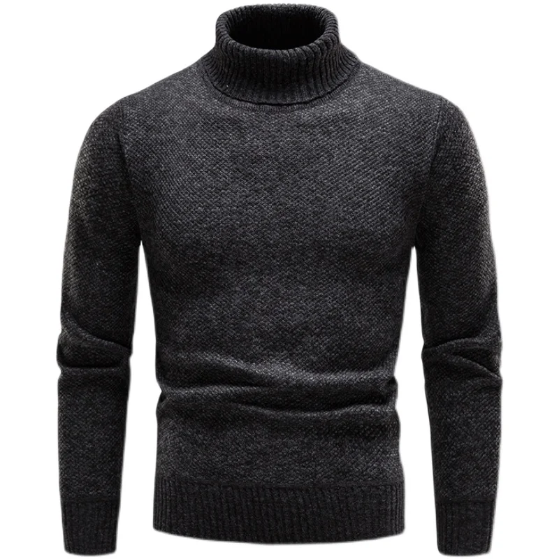 New Autumn Winter Men Slim Knitted Pullovers Mens Solid Color Casual Knitwear Sweaters Turtleneck Sweaters Fleece Warm Pullovers
New Autumn Winter Men Slim Knitted Pullovers Mens Solid Color Casual Knitwear Sweaters Turtleneck Sweaters Fleece Warm Pullovers