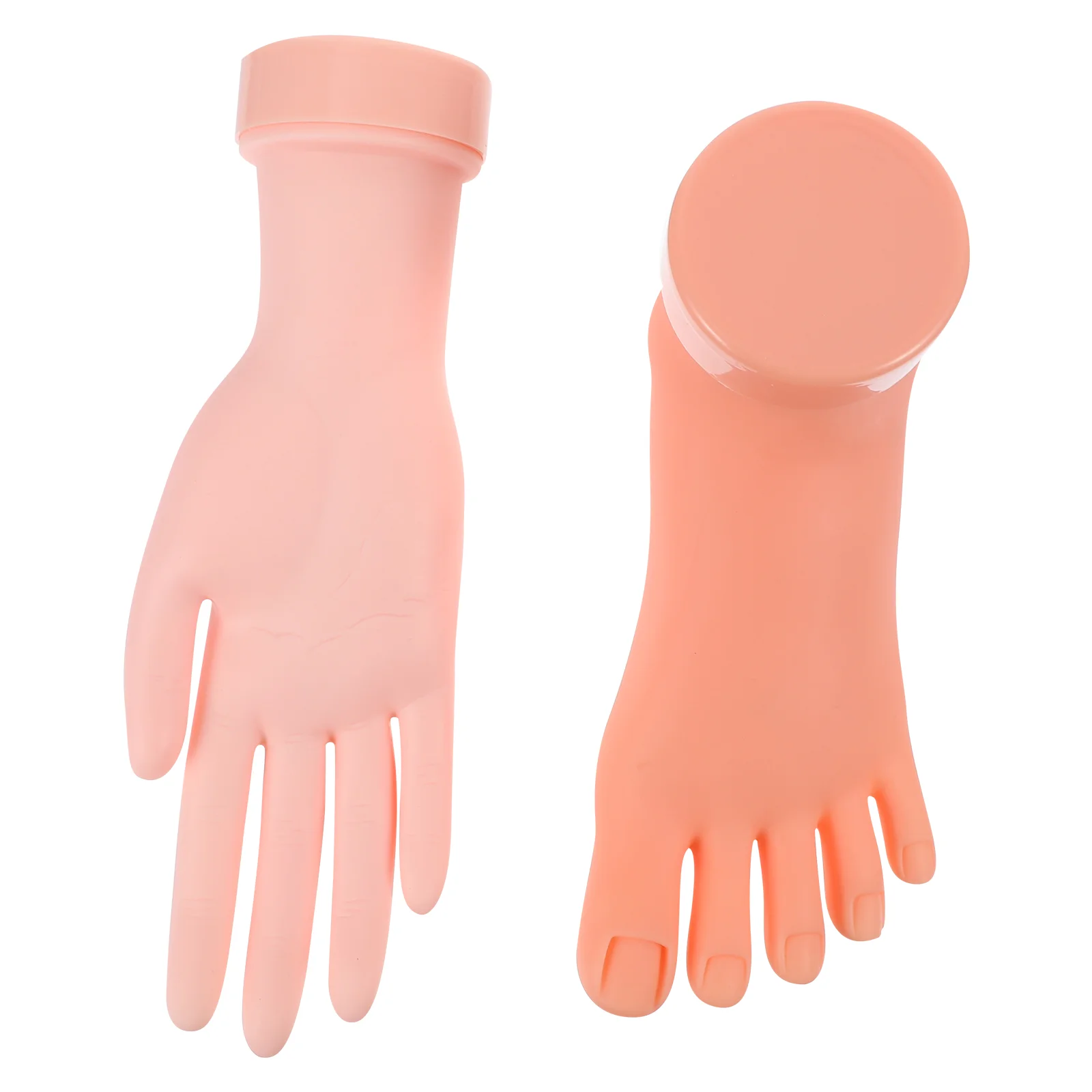 2 Pcs Left Hand Model Bendable Toys Training Fake Foot Touch Nail False Rubber Manicure Tool
2 Pcs Left Hand Model Bendable Toys Training Fake Foot Touch Nail False Rubber Manicure Tool