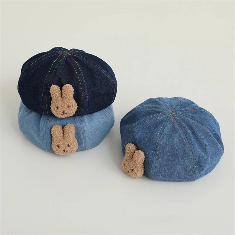 Suefunskry Classic French Berets Cute 3D Cartoon Bunny Heart Artist Beanie Cap Autumn Winter Casual Hats for 3-6Years Kids
Suefunskry Classic French Berets Cute 3D Cartoon Bunny Heart Artist Beanie Cap Autumn Winter Casual Hats for 3-6Years Kids