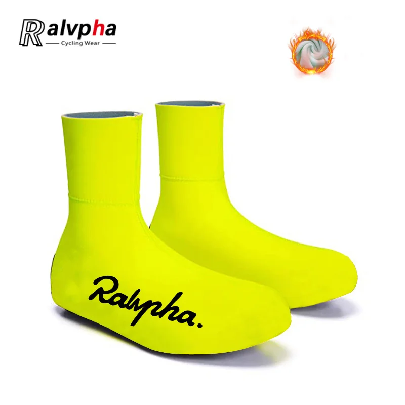 

Ralvpha 2023 New Winter Thermal Cycling Shoe Cover Sport Rapha Man's MTB Bike Shoes Covers Bicycle Overshoes Cubre Ciclismo Men