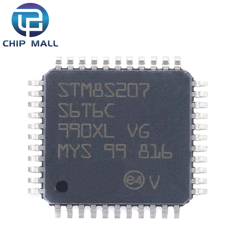 

Микроконтроллер STM8S207S6T6C, флэш-память 24 МГц/32 КБ, 8-битный микроконтроллер, микросхема MCU, новая Оригинальная точка