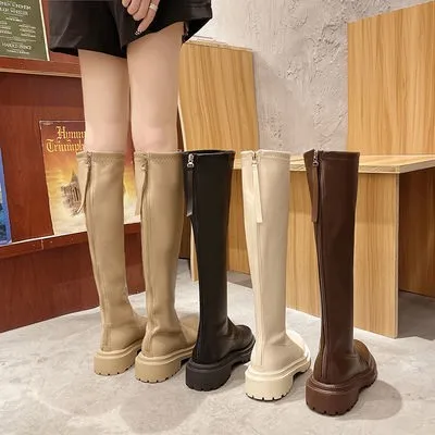 2022 new Spring And Autumn Fashion High Leather Boots Flat Heel Single Boots DY205
2022 new Spring And Autumn Fashion High Leather Boots Flat Heel Single Boots DY205