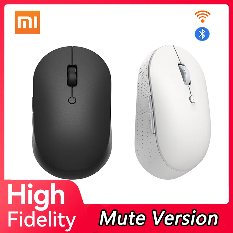 Orignial Xiaomi Mi Wireless Mouse Dual-Mode Silent Optical Silent Ergonomic Bluetooth USB Side Buttons Protable Gaming Mice
Orignial Xiaomi Mi Wireless Mouse Dual-Mode Silent Optical Silent Ergonomic Bluetooth USB Side Buttons Protable Gaming Mice
