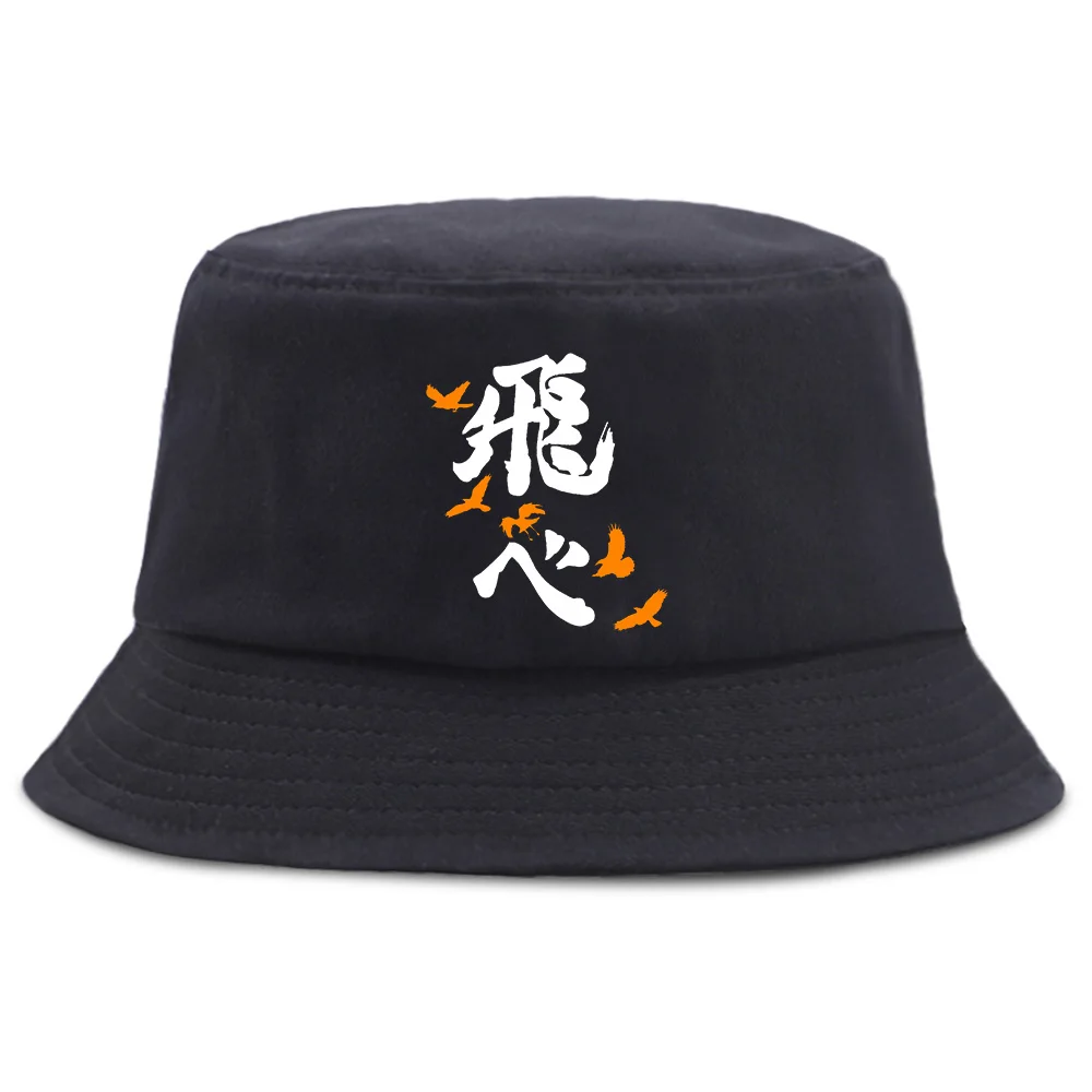 Hat Japan Hot Anime Haikyuu Fly Bucket Hats For Men Unisex Fashion Women's Panama Cap Harajuku Fishing Men's Fishman Hat
Hat Japan Hot Anime Haikyuu Fly Bucket Hats For Men Unisex Fashion Women's Panama Cap Harajuku Fishing Men's Fishman Hat