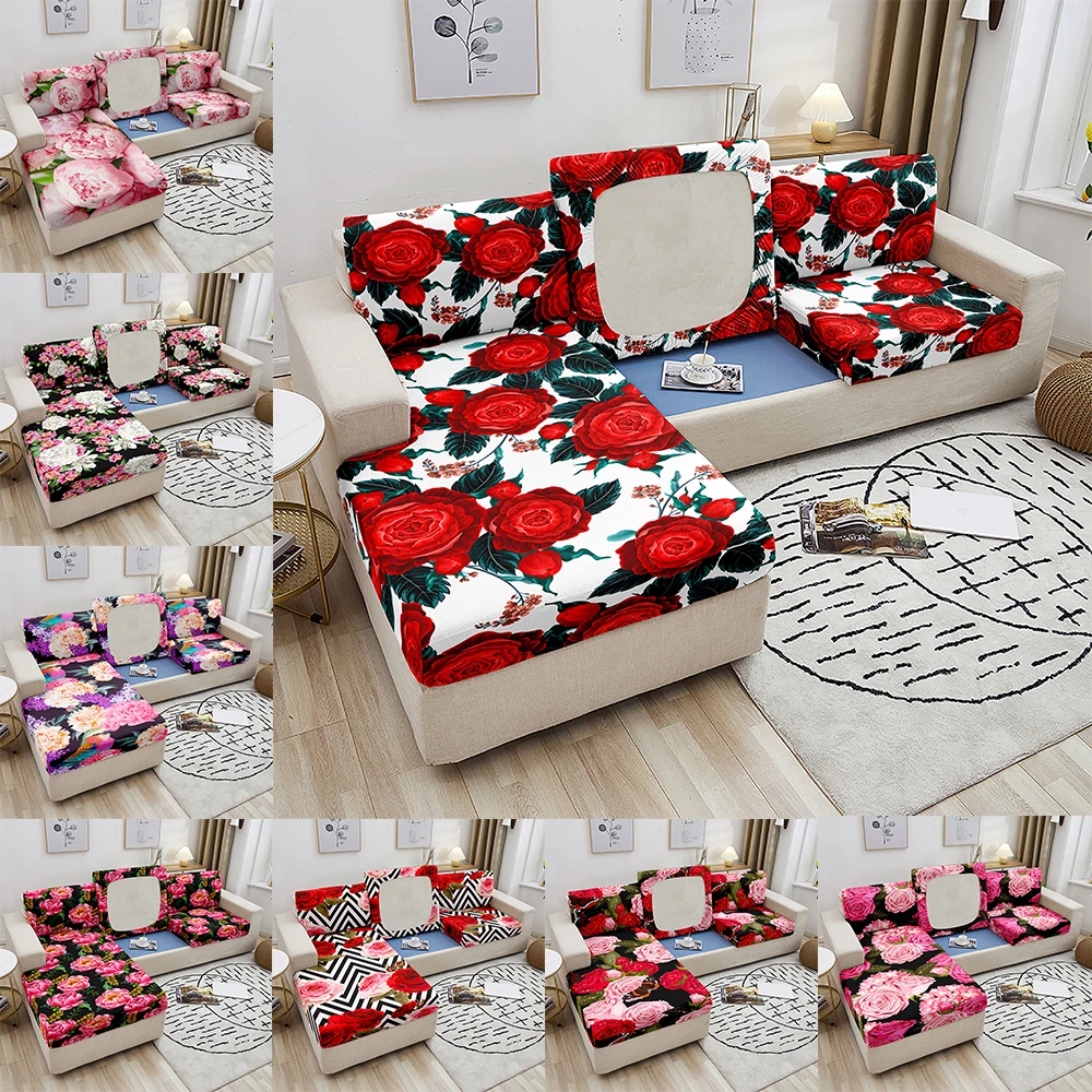 Floral Sofa Seat Cushion Cover For Living Room Flower Print Elastic Stretch Corner Sofa Covers Washable Slipcover 1/2/3/4 Seater
Floral Sofa Seat Cushion Cover For Living Room Flower Print Elastic Stretch Corner Sofa Covers Washable Slipcover 1/2/3/4 Seater