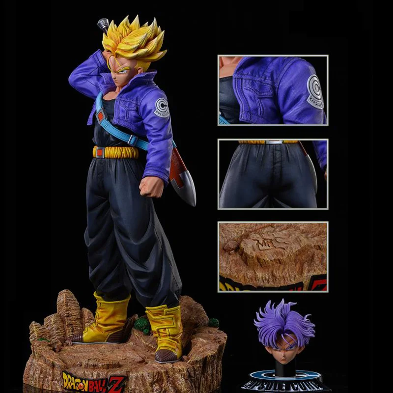 50cm Dragon Ball Z Figure GK The Future Warrior Trunks With Replacement Head Action Figure Collection Desktop Statue Toys
50cm Dragon Ball Z Figure GK The Future Warrior Trunks With Replacement Head Action Figure Collection Desktop Statue Toys