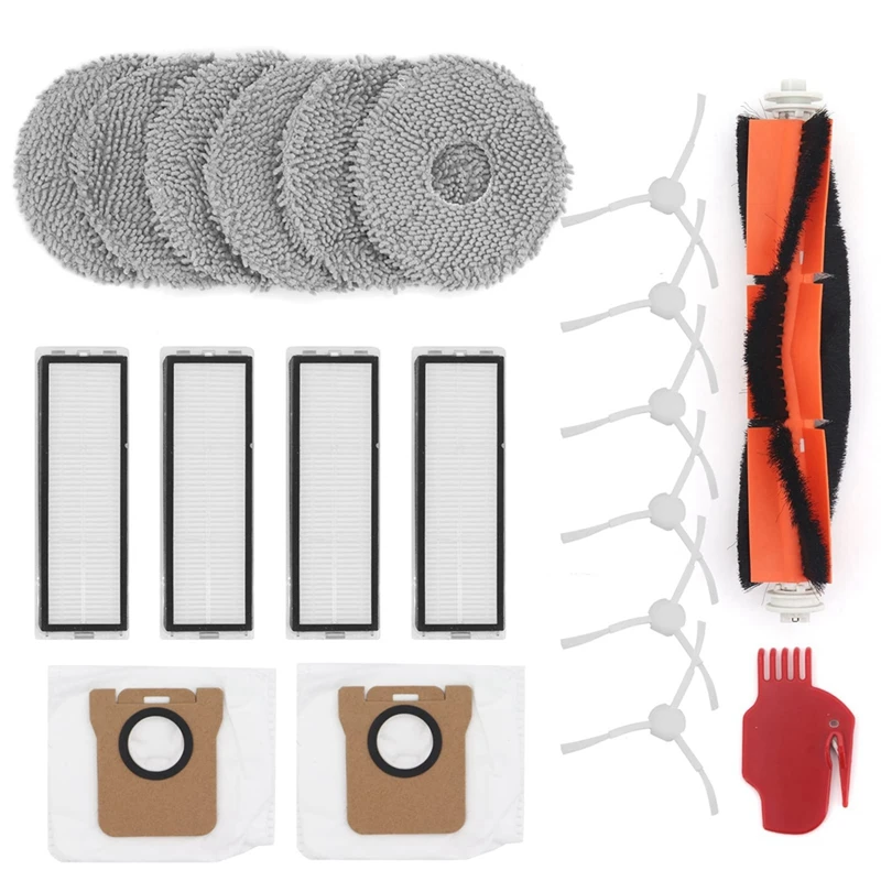 Replacement Parts Robot Vacuum Cleaner Parts Main Brush Side Brush HEPA Filter For Dreame S10 S10 Pro Vacuum Cleaner Accessories
Replacement Parts Robot Vacuum Cleaner Parts Main Brush Side Brush HEPA Filter For Dreame S10 S10 Pro Vacuum Cleaner Accessories