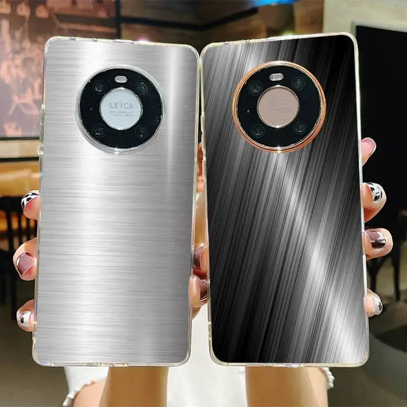 Dark Brushed Metal Texture Phone Case for Samsung S21 A10 for Redmi Note 7 9 for Huawei P30Pro Honor 8X 10i cover
Dark Brushed Metal Texture Phone Case for Samsung S21 A10 for Redmi Note 7 9 for Huawei P30Pro Honor 8X 10i cover