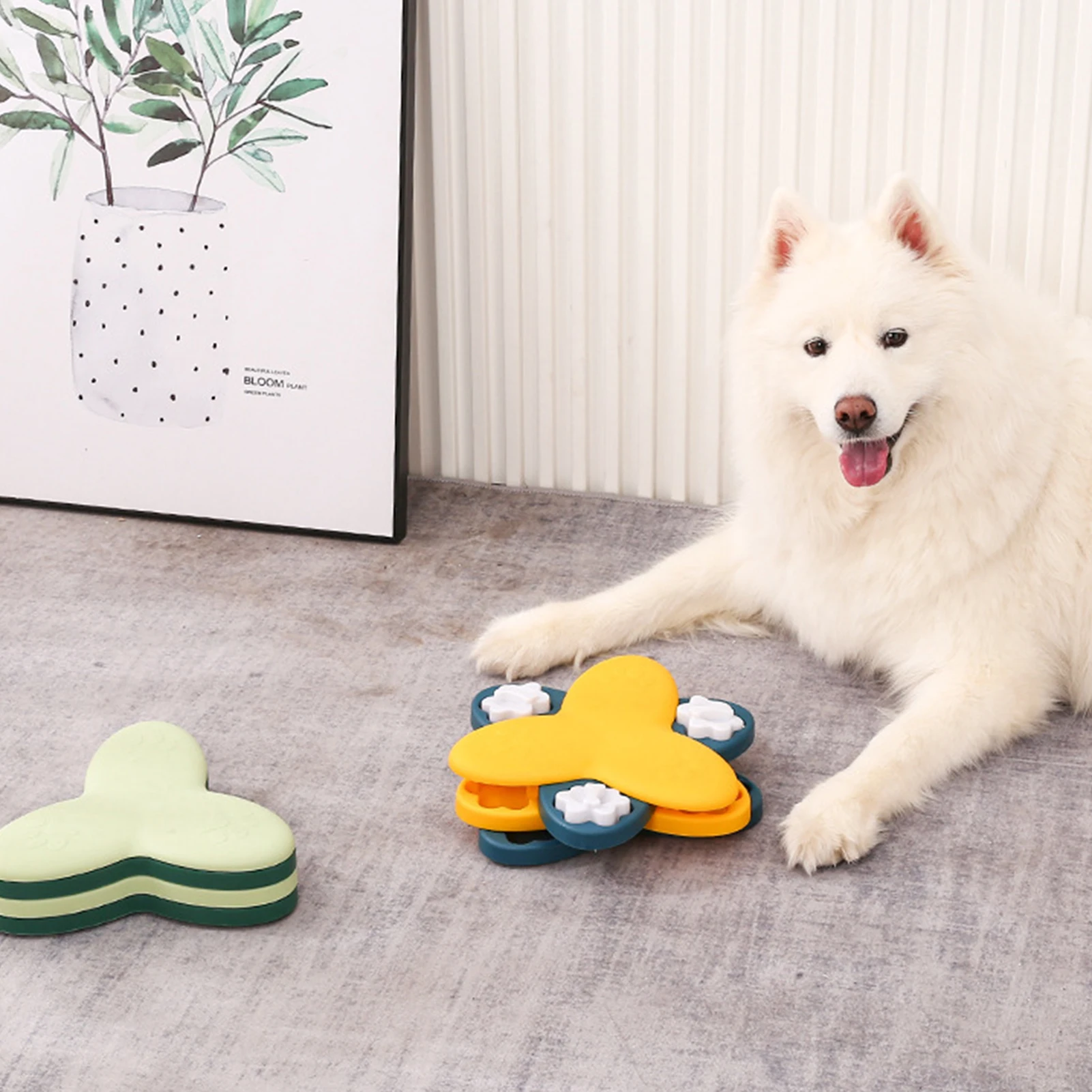 Multifunctional Spinning Dog Bowl Creative Pet Sniffing Training Feeder Dog Slow Eating Bowl Four-layer Home Accessories
Multifunctional Spinning Dog Bowl Creative Pet Sniffing Training Feeder Dog Slow Eating Bowl Four-layer Home Accessories