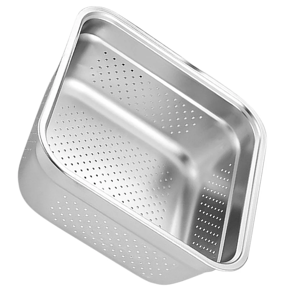 Stainless Steel Strainer Rice Basket Basin Vegetable Multifunctional Washer Colander Washing Draining Drain Drainer
Stainless Steel Strainer Rice Basket Basin Vegetable Multifunctional Washer Colander Washing Draining Drain Drainer