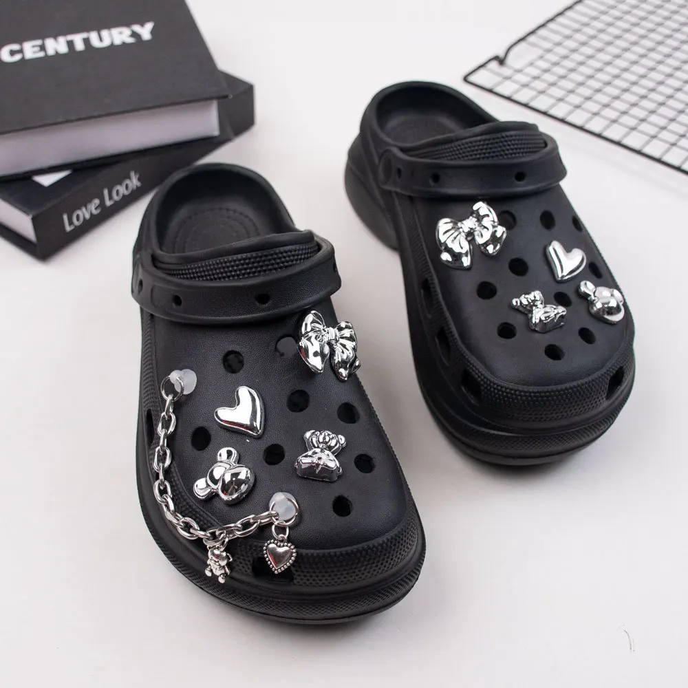1Set Detachable Croc Shoes Charms Creative Jewelry Shoes Accessories Diy Combiation For Croc Friend Gift
1Set Detachable Croc Shoes Charms Creative Jewelry Shoes Accessories Diy Combiation For Croc Friend Gift