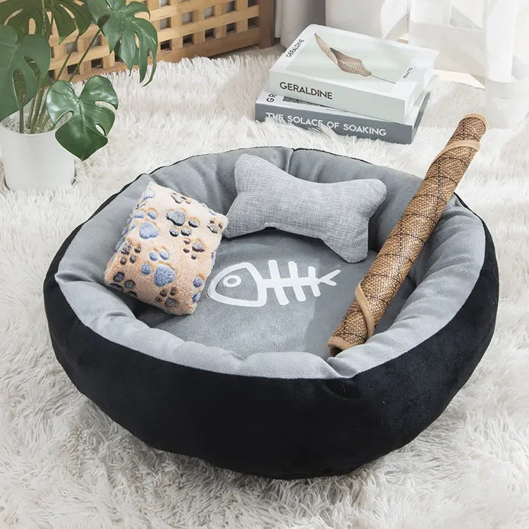 Round Cat Bed Warm Sleeping Cat Nest Soft Dogs Basket Pet Products Cushion Cat Pet Bed Mat Cat House Animals Sofa Cat Bed Hou
Round Cat Bed Warm Sleeping Cat Nest Soft Dogs Basket Pet Products Cushion Cat Pet Bed Mat Cat House Animals Sofa Cat Bed Hou