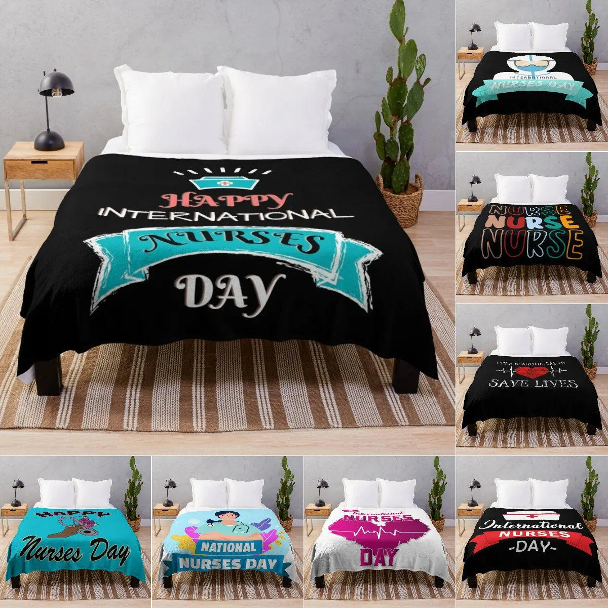 Peace Love Nurses Day Blanket, Throw Blanket for Medical Professional, Gift for Birthday Nurse Day Super Soft and Warm Blanket
Peace Love Nurses Day Blanket, Throw Blanket for Medical Professional, Gift for Birthday Nurse Day Super Soft and Warm Blanket
