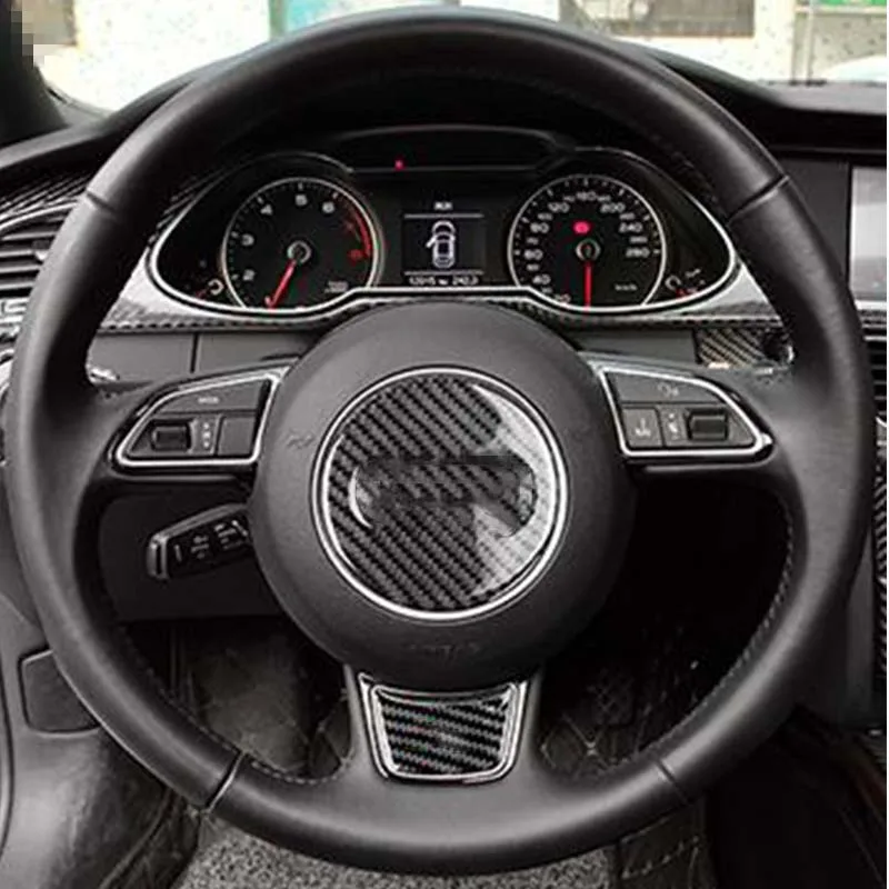 A3 S3 Carbon Fiber Interior Moldings Steering Wheel Panel Trim Cover for Audi A3 S3 2014-2016
A3 S3 Carbon Fiber Interior Moldings Steering Wheel Panel Trim Cover for Audi A3 S3 2014-2016