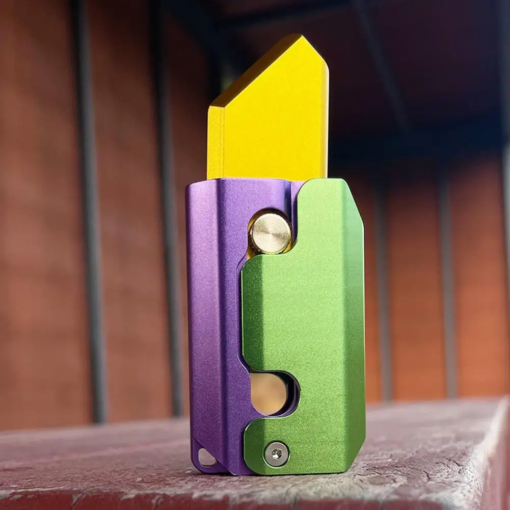 Fidget Toy Colorful Aluminum Fidget Toys for Adults Teens Folding Cutters for Stress Relief Stimulation Gift Party Favor
Fidget Toy Colorful Aluminum Fidget Toys for Adults Teens Folding Cutters for Stress Relief Stimulation Gift Party Favor