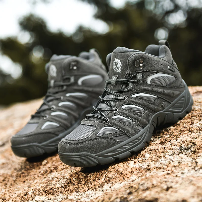 Tactical Military Combat Boots Outdoor Hiking Boots Winter Shoes Thick Sole Non-Slip Men Desert Boots Ankle Boots Platform Boots
Tactical Military Combat Boots Outdoor Hiking Boots Winter Shoes Thick Sole Non-Slip Men Desert Boots Ankle Boots Platform Boots