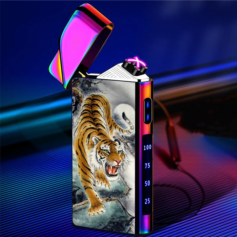 Plasma Electric USB Flameless Lighter Digital Power Display Metal Outdoor Windproof Touch Sensing Unusual Lighter Gift
Plasma Electric USB Flameless Lighter Digital Power Display Metal Outdoor Windproof Touch Sensing Unusual Lighter Gift
