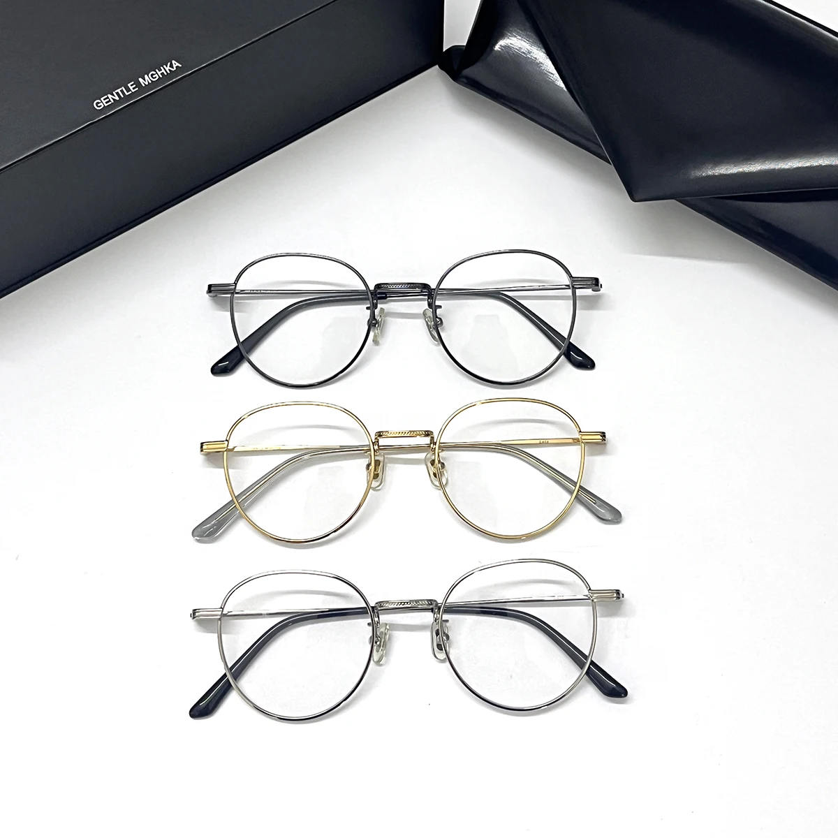 Luxury Brand Gentle Round Eyawear For Small face Optical eyleasses Frames Women Men Alloy Reading Myopia Prescription glasses
Luxury Brand Gentle Round Eyawear For Small face Optical eyleasses Frames Women Men Alloy Reading Myopia Prescription glasses
